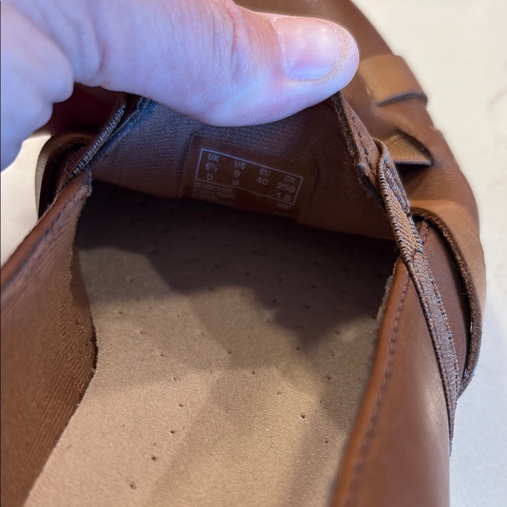 Collection B Tan Leather Women's Loafers - Picture 5 of 5
